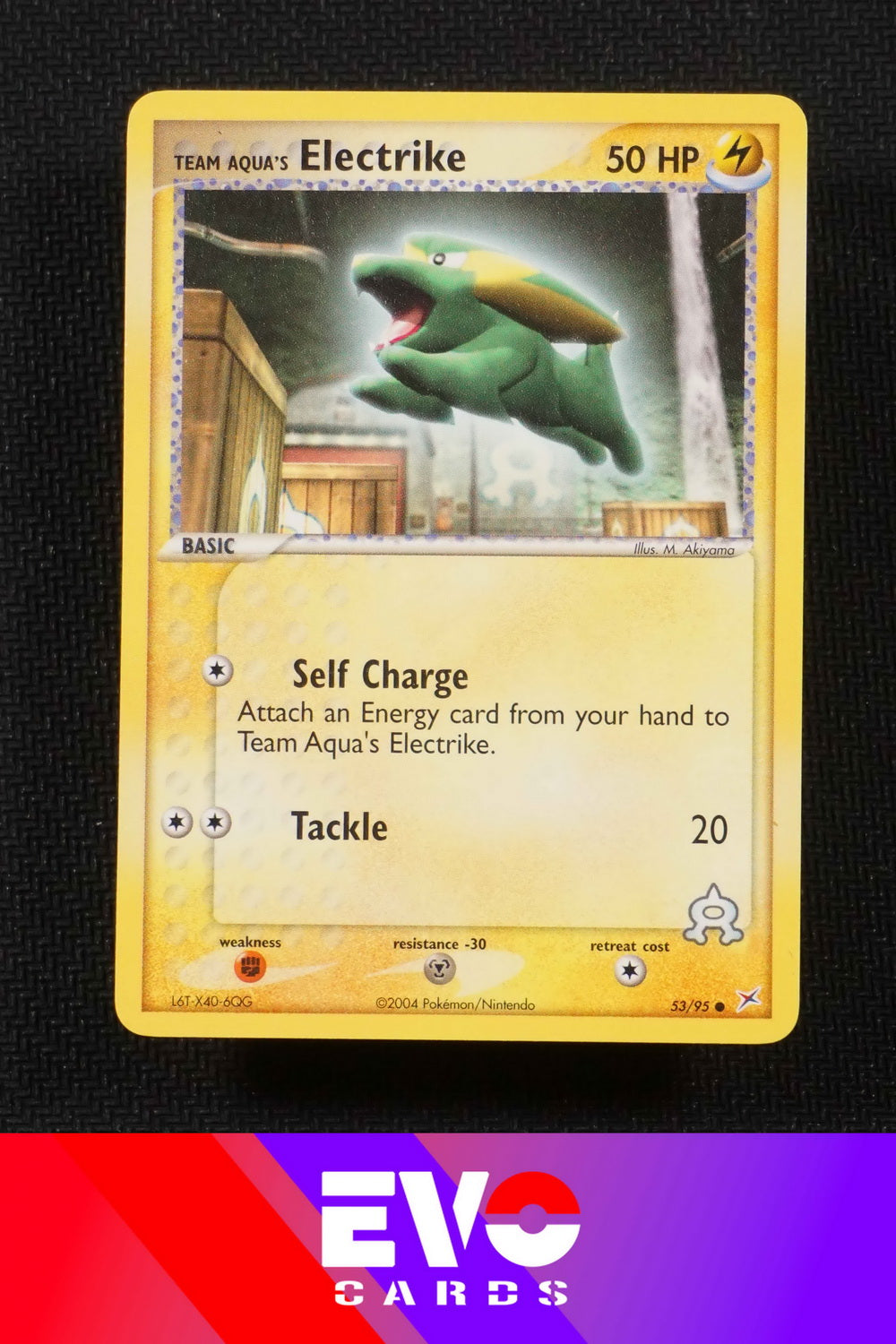 Electrike 53/95 - ex Team Magma vs Team Aqua - Near Mint