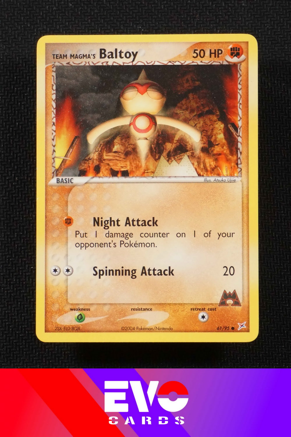 Baltoy 61/95 - ex Team Magma vs Team Aqua - Near Mint