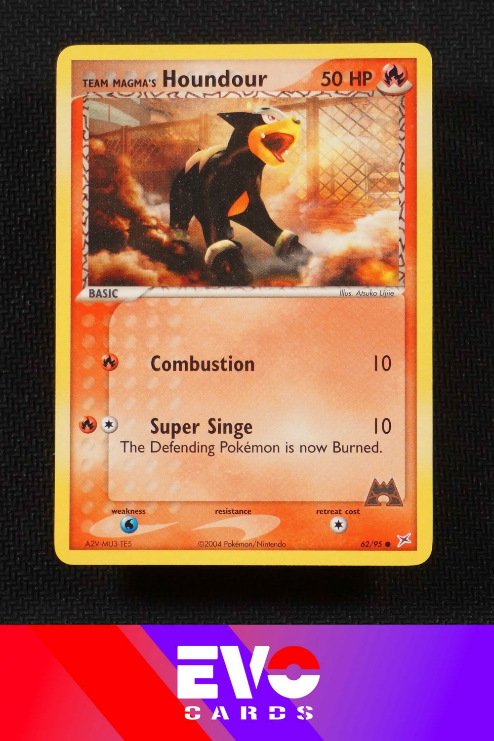Houndour 62/95 - ex Team Magma vs Team Aqua - Near Mint Houndour 62/95 - ex Team Magma vs Team Aqua - Near Mint