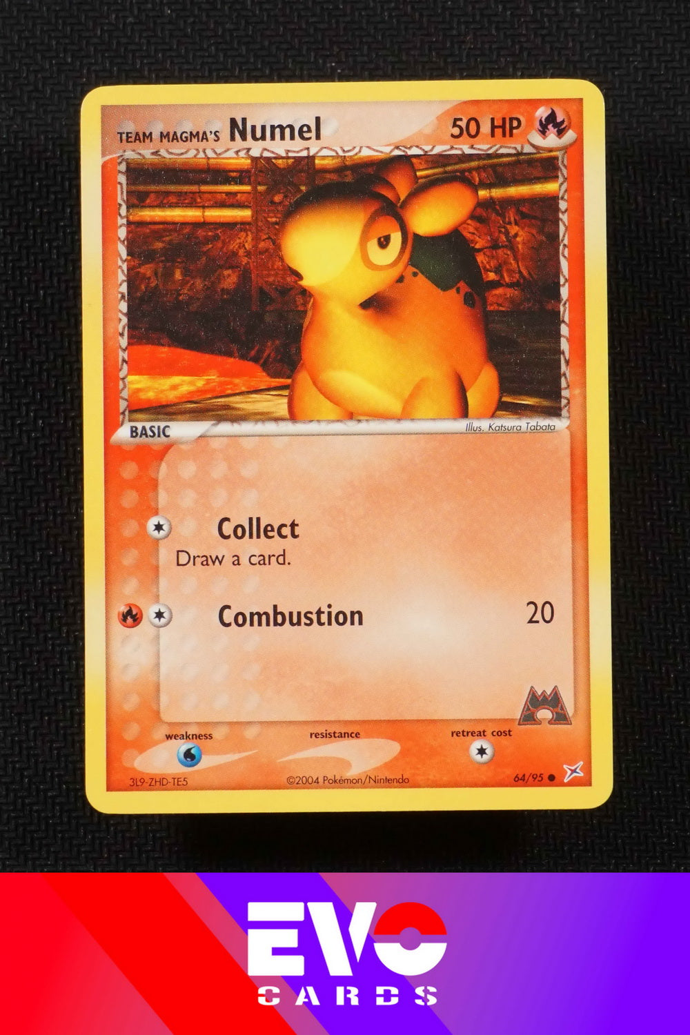 Numel 64/95 - ex Team Magma vs Team Aqua - Near Mint