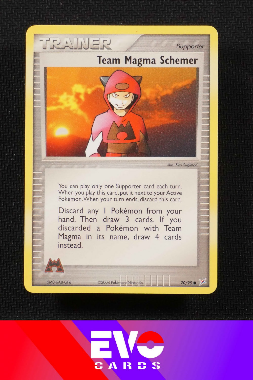 Team Magma Schemer 70/95 - ex Team Magma vs Team Aqua - Excellent