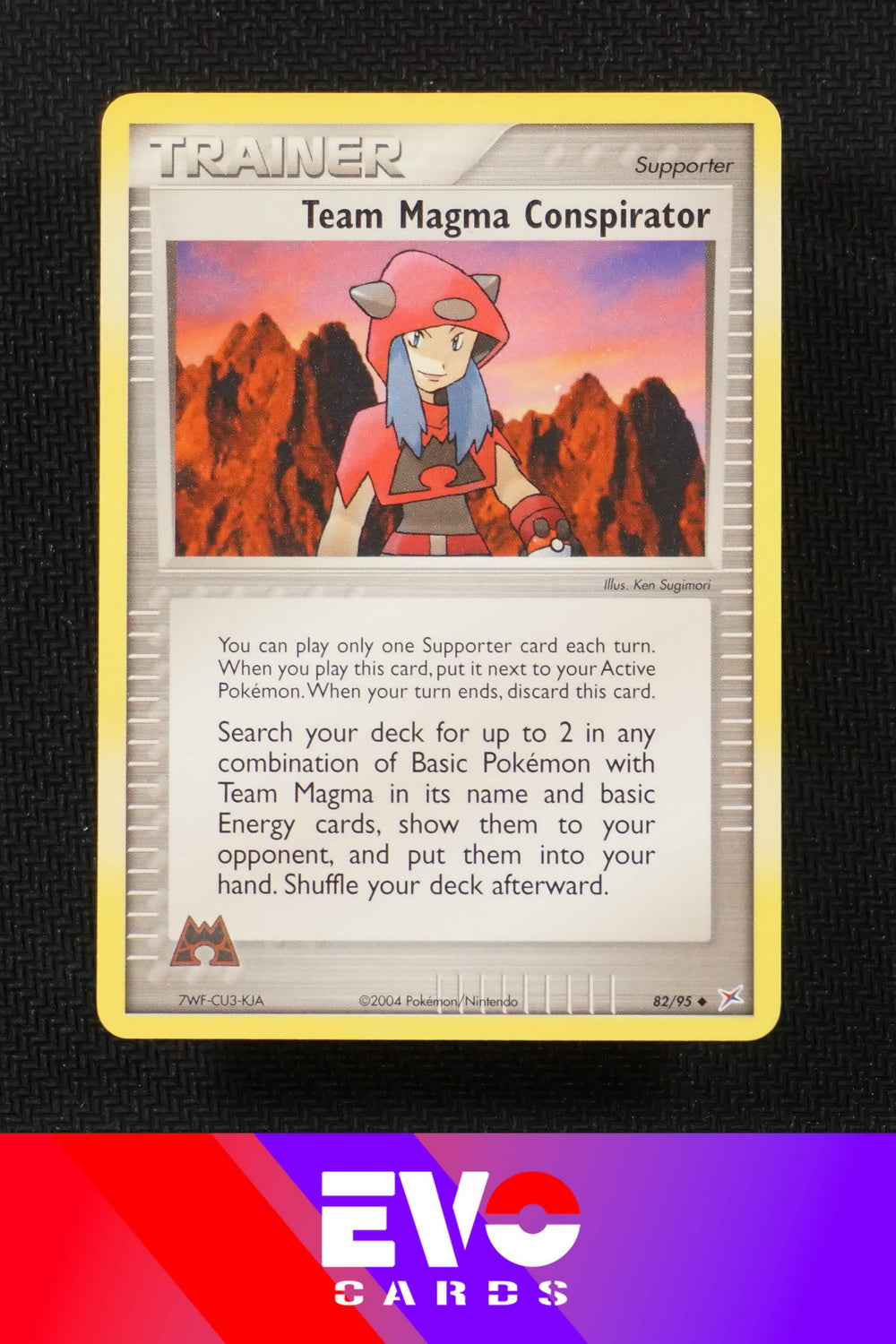 Team Magma Conspirator 82/95 - ex Team Magma vs Team Aqua - Near Mint