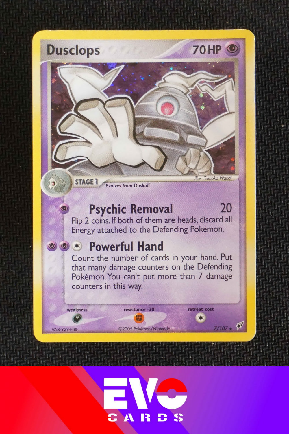 dusclops 7/107 ex Deoxys - Holo - Excellent