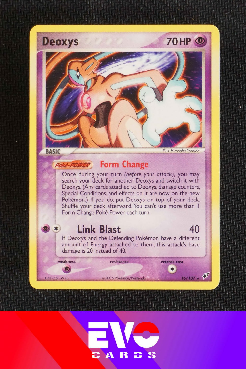 Deoxys 16/107 ex Deoxys - Near Mint