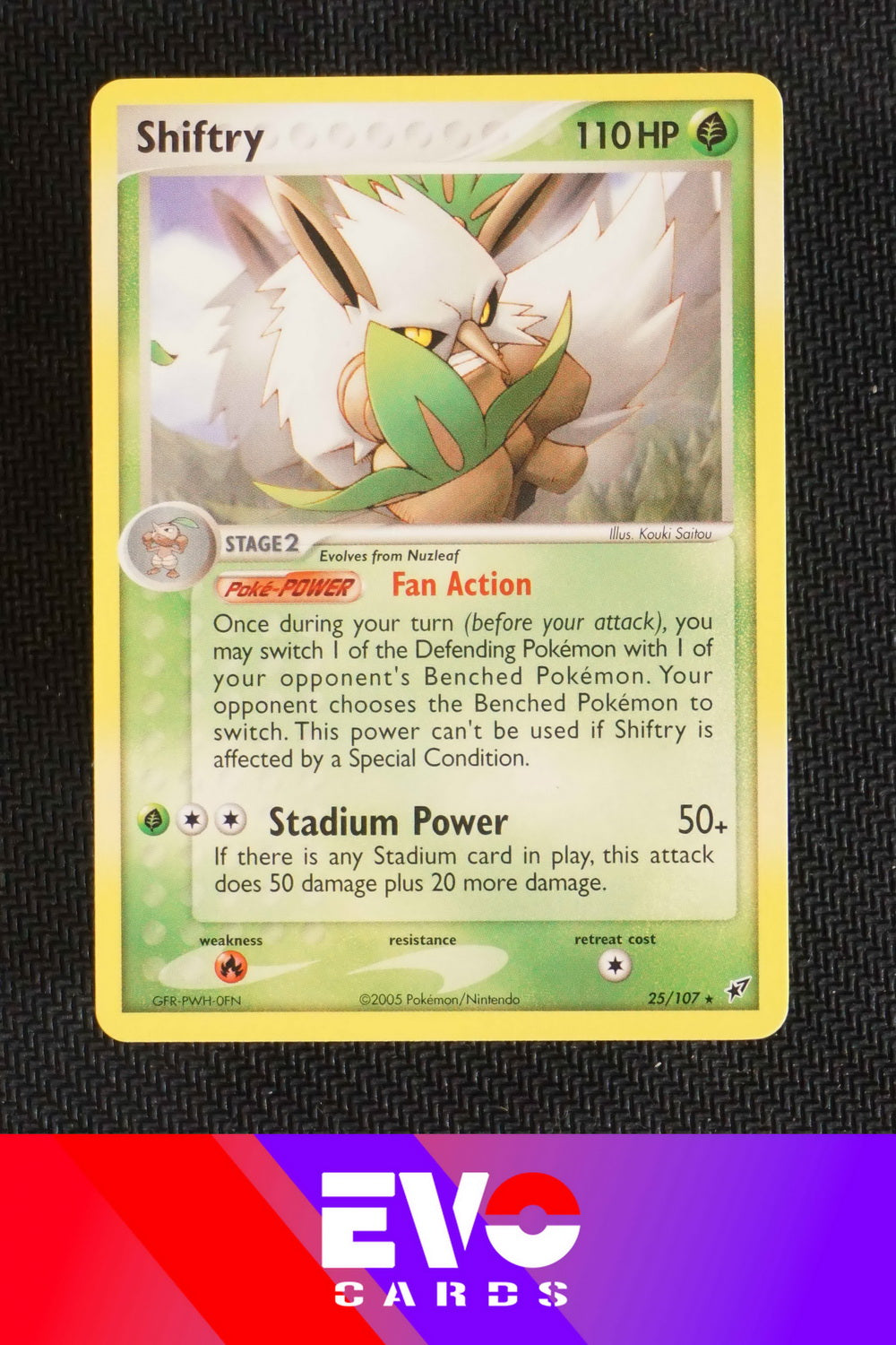 Shiftry 25/107 ex Deoxys - Excellent Shiftry 25/107 ex Deoxys - Excellent