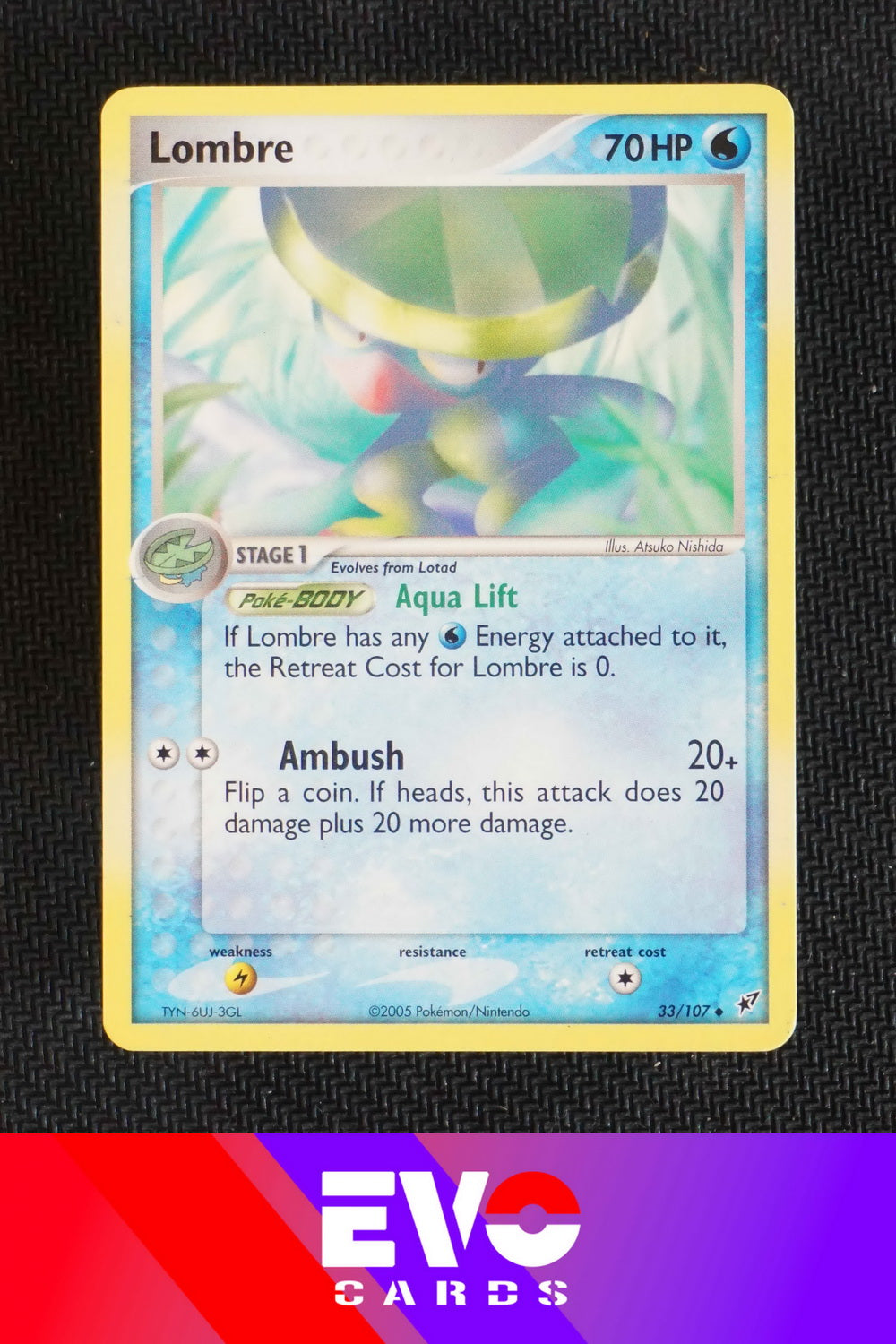 Lombre 33/107 ex Deoxys - Near Mint