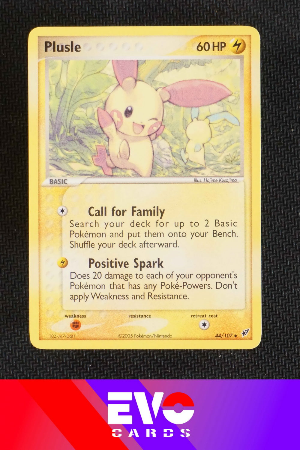 Plusle 44/107 - ex Deoxys - Near Mint