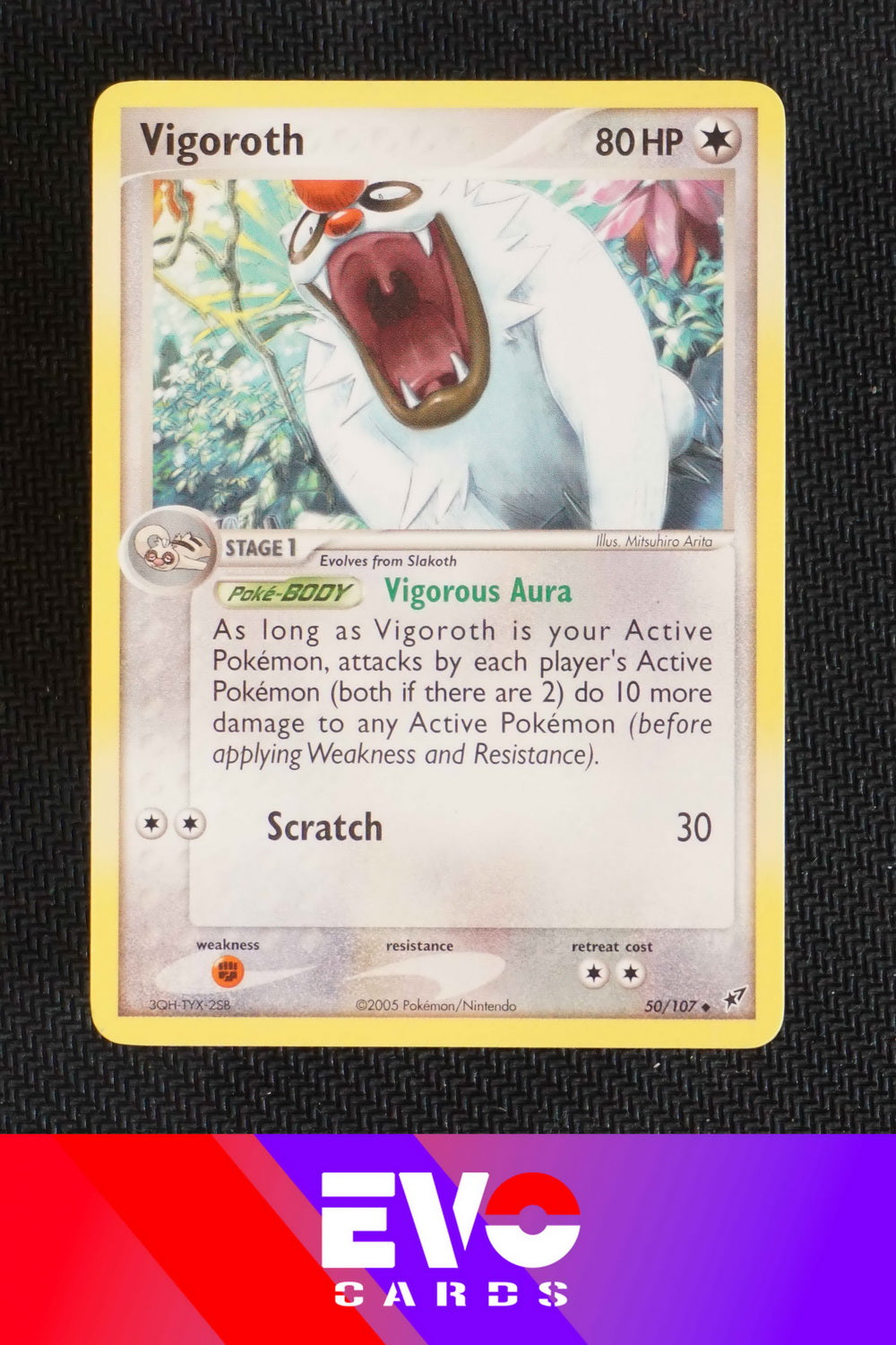 Vigoroth 50/107 - ex Deoxys - Near Mint