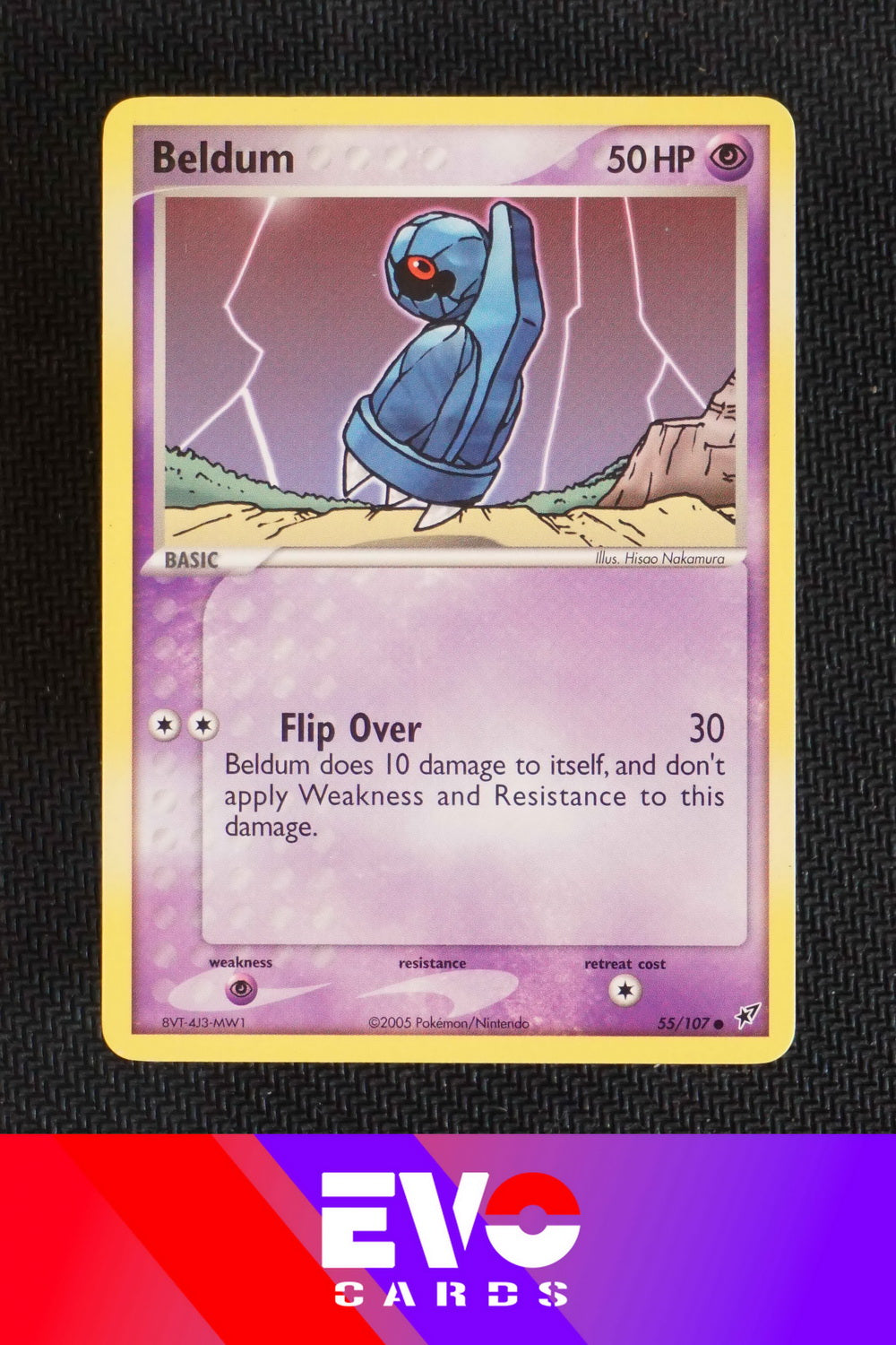 Beldum 55/107 - ex Deoxys - Near Mint