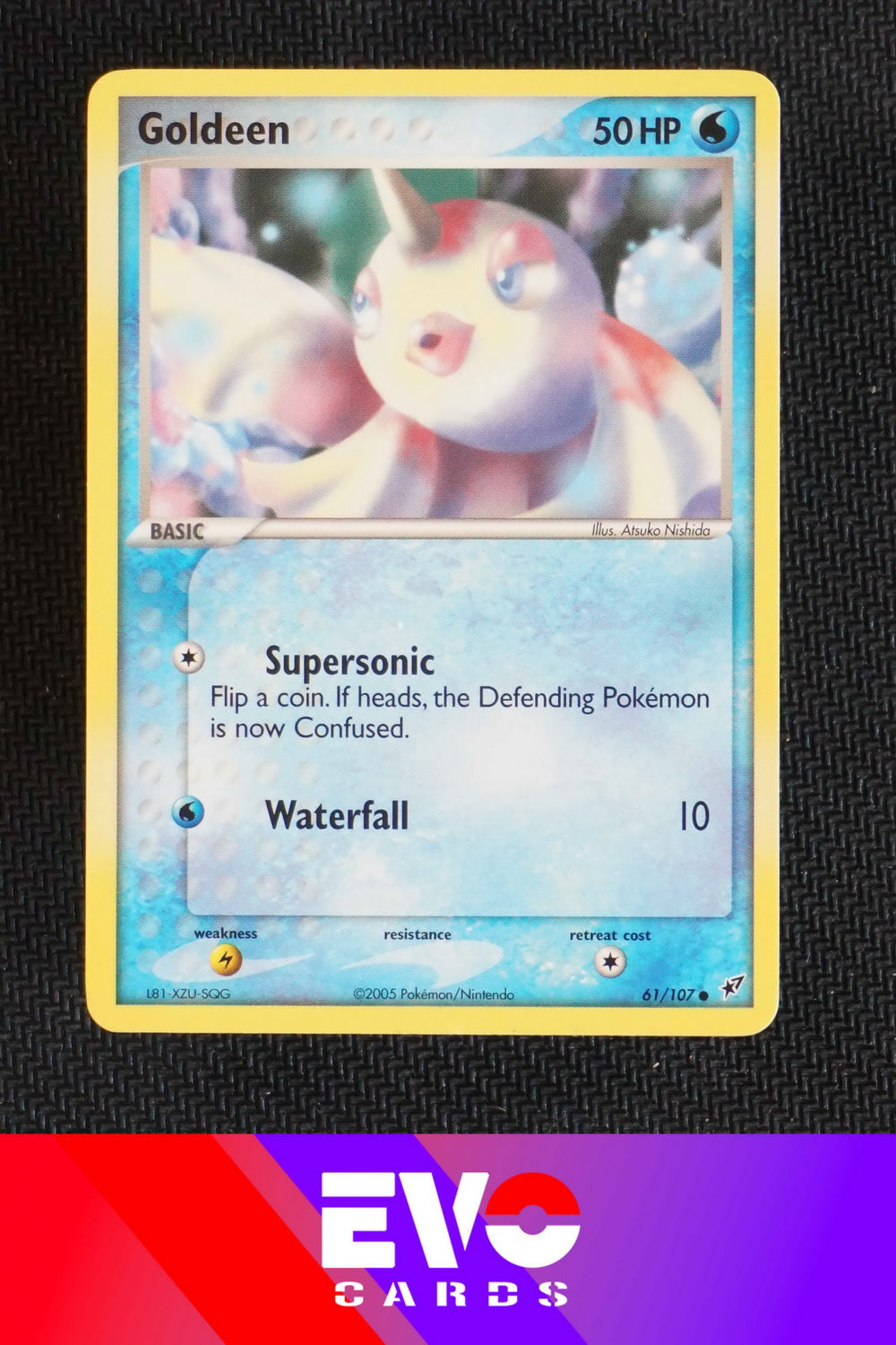 Goldeen 61/107 - ex Deoxys - Near Mint