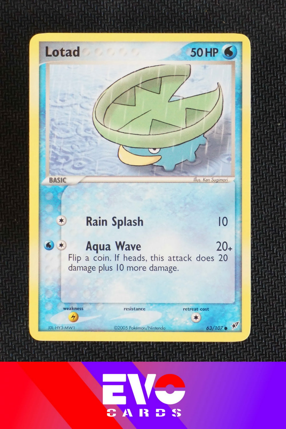 Lotad 63/107 - ex Deoxys - Near Mint