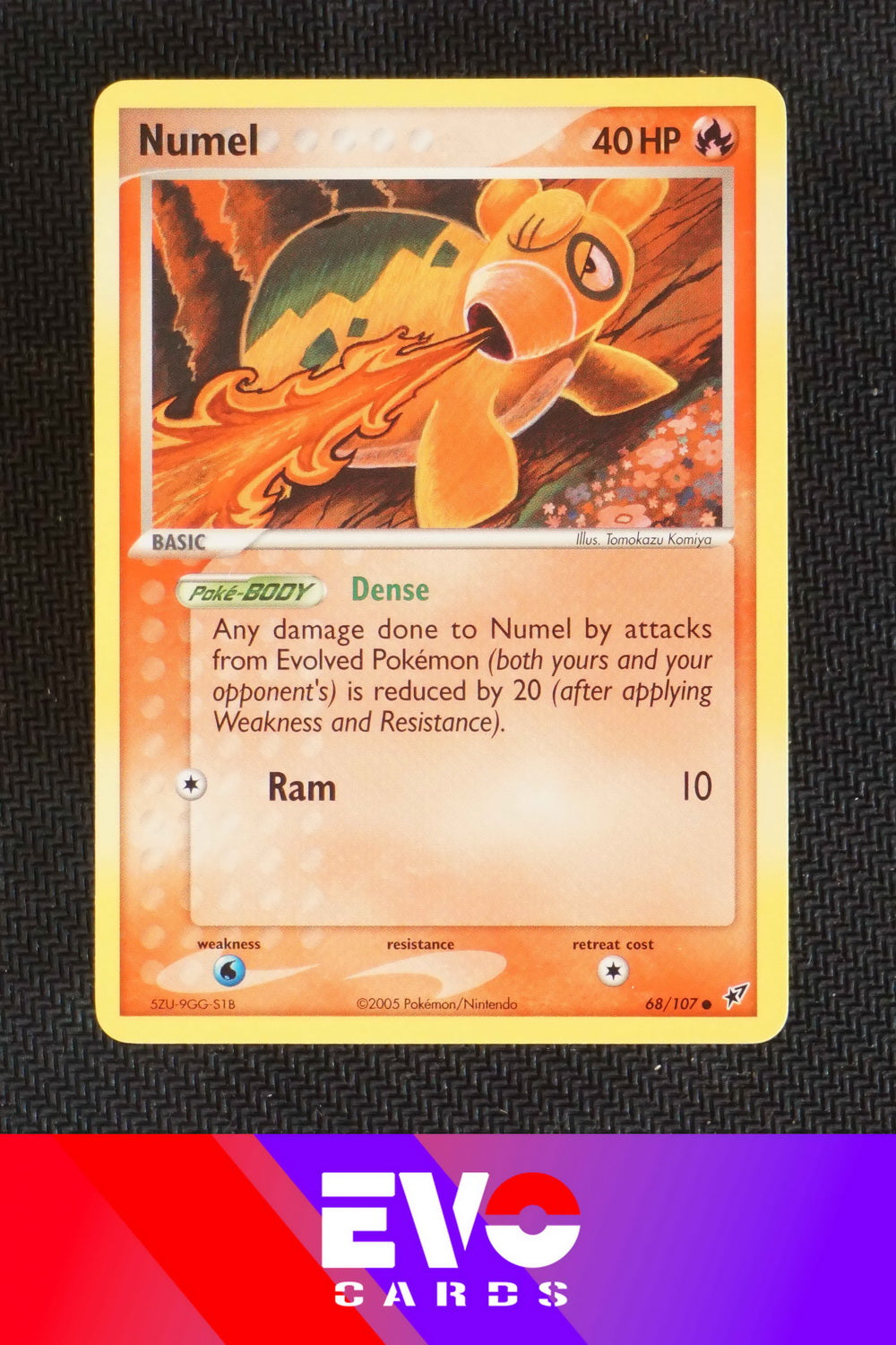 Numel 68/107 - ex Deoxys - Near Mint