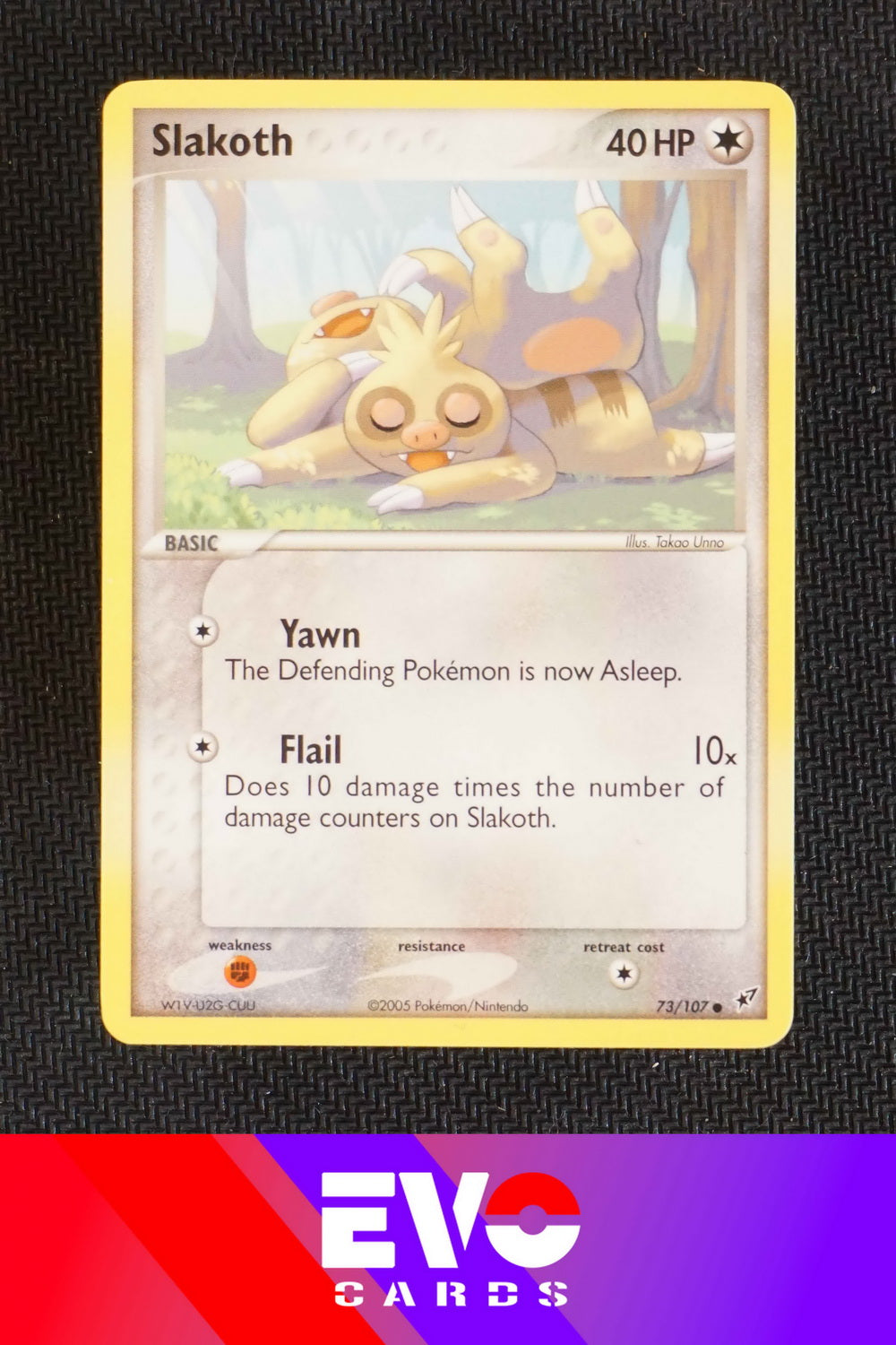 Slakoth 73/107 - ex Deoxys - Near Mint