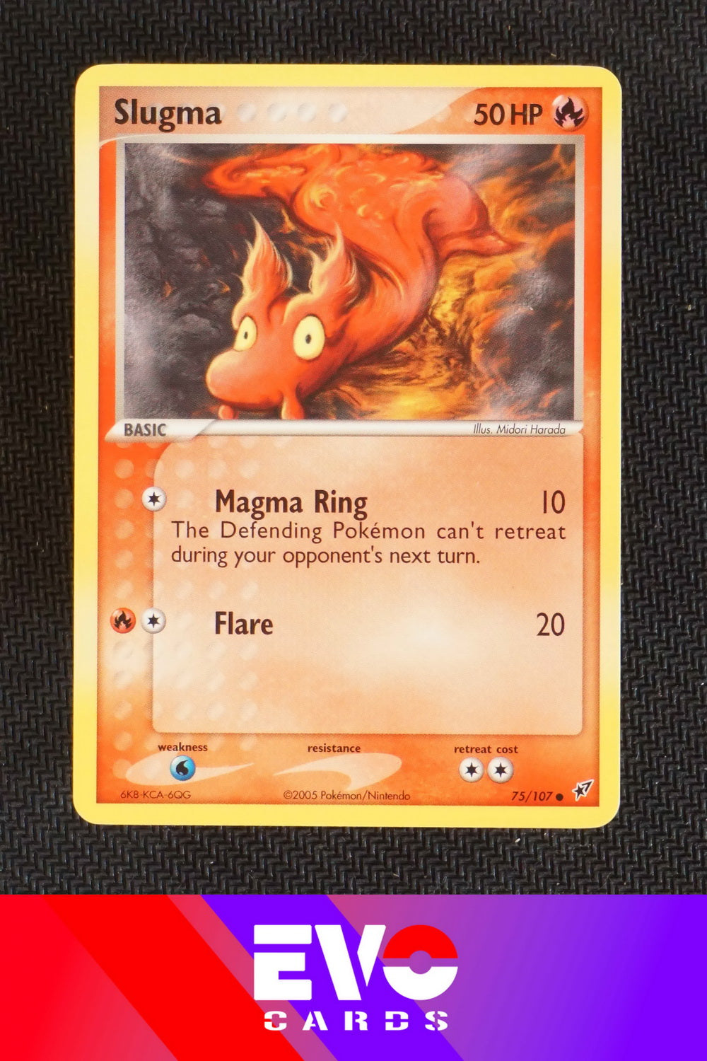 Slugma 75/107 - ex Deoxys - Excellent