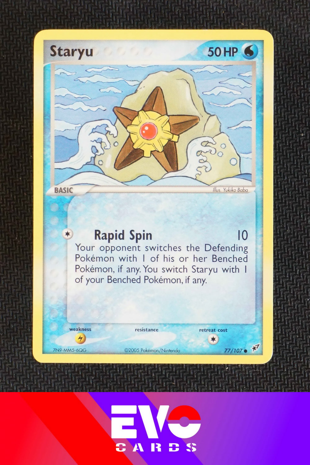Staryu 77/107 - ex Deoxys - Near Mint