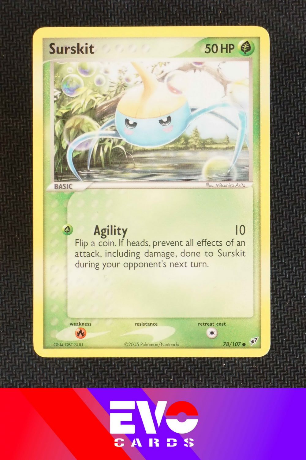 Surskit 78/107 - ex Deoxys - Near Mint