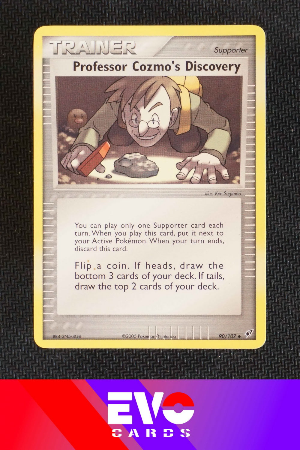 Professor Cozmo's Discovery 90/107 - ex Deoxys - Excellent