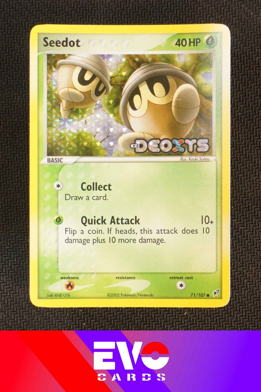 Seedot 71/107 - ex Deoxys - Reverse Holo - Excellent