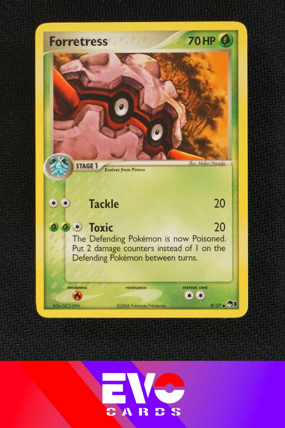 Forretress 9/17 - Pop Series 3 - Near Mint