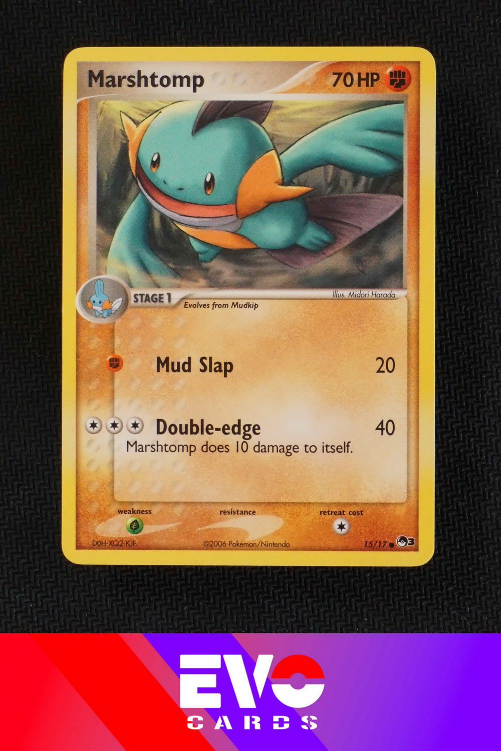 Marshtomp 15/17 - Pop Series 3 - Near Mint