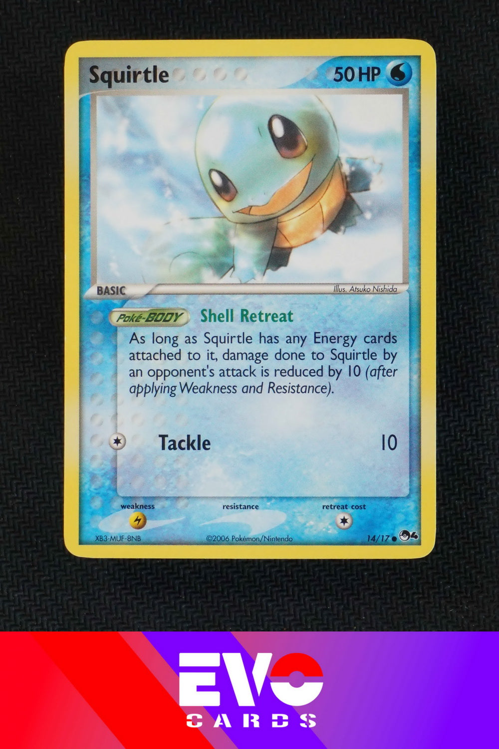 Squirtle 14/17 - Pop Series 4 - Near Mint