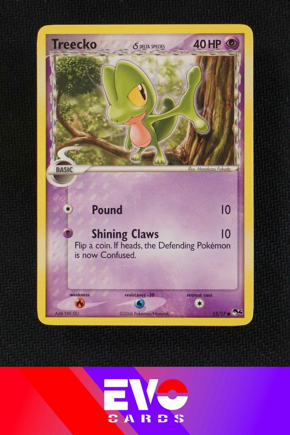 Treecko 15/17 - Pop Series 4 - Near Mint