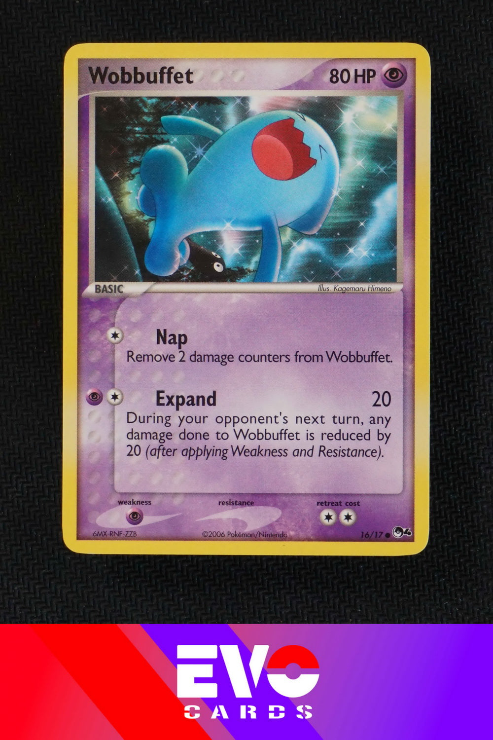 Wobbuffet 16/17 - Pop Series 4 - Near Mint Wobbuffet 16/17 - Pop Series 4 - Near Mint