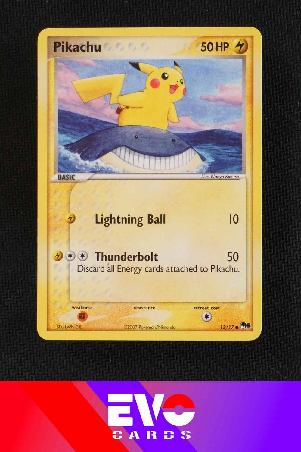 Pikachu 12/17 - Pop Series 5 - Near Mint