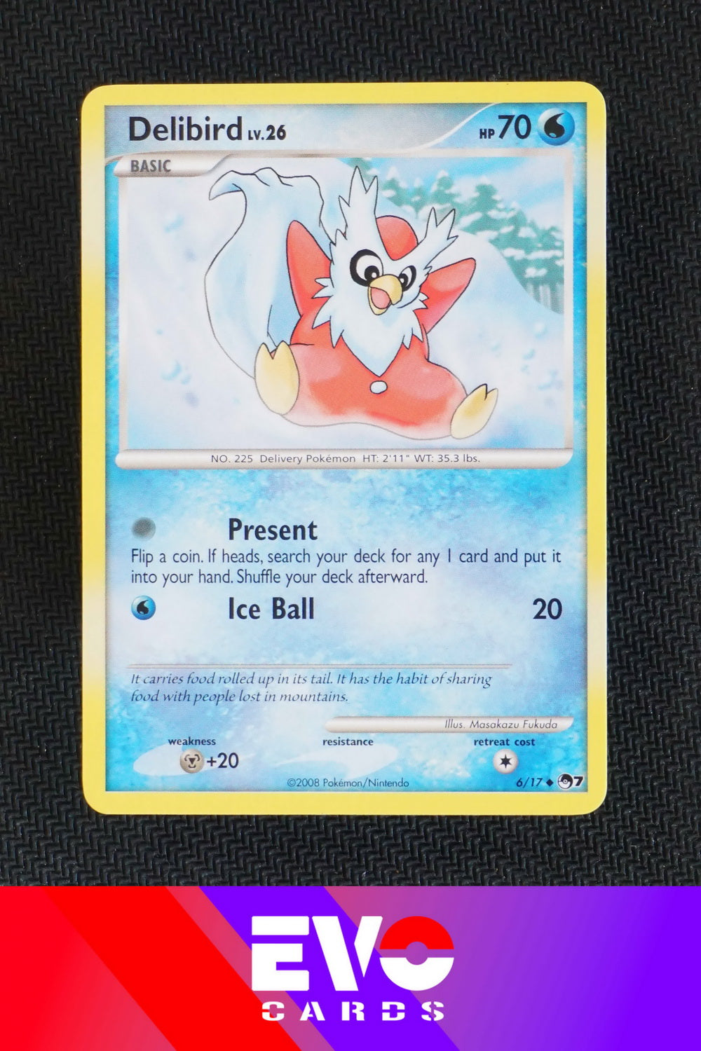 Delibird 6/17 - Pop Series 7 - Near Mint