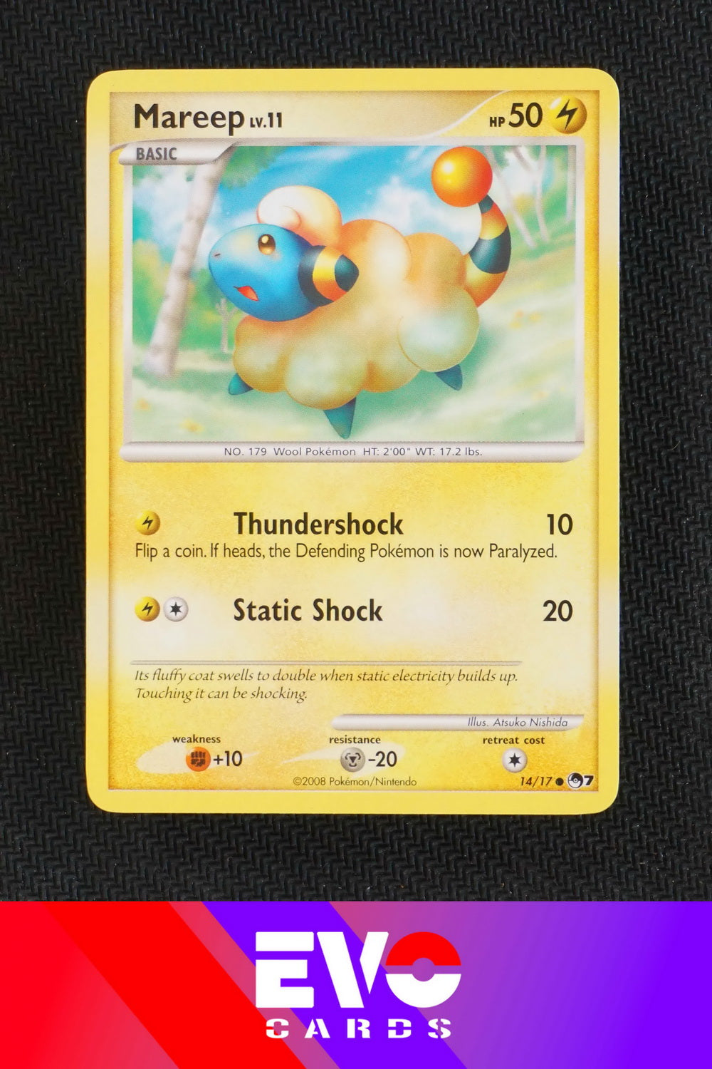 mareep pokemon card value Mareep 14/17 - Pop Series 7