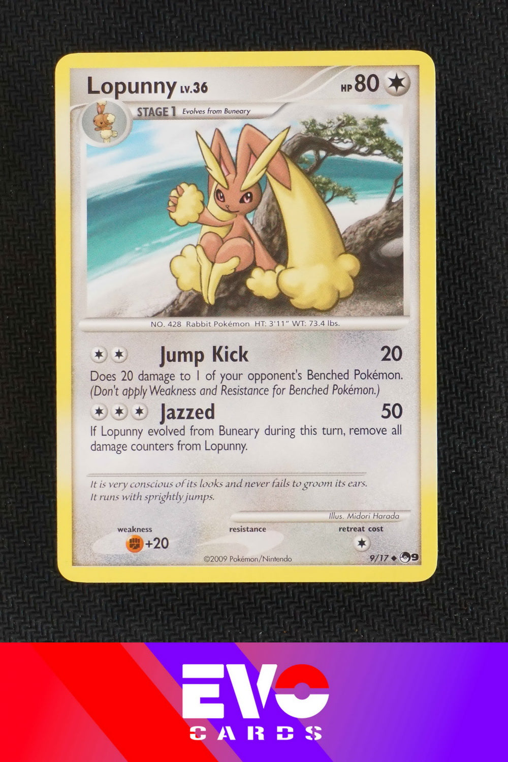 Lopunny 9/17 - Pop Series 9 - Near Mint