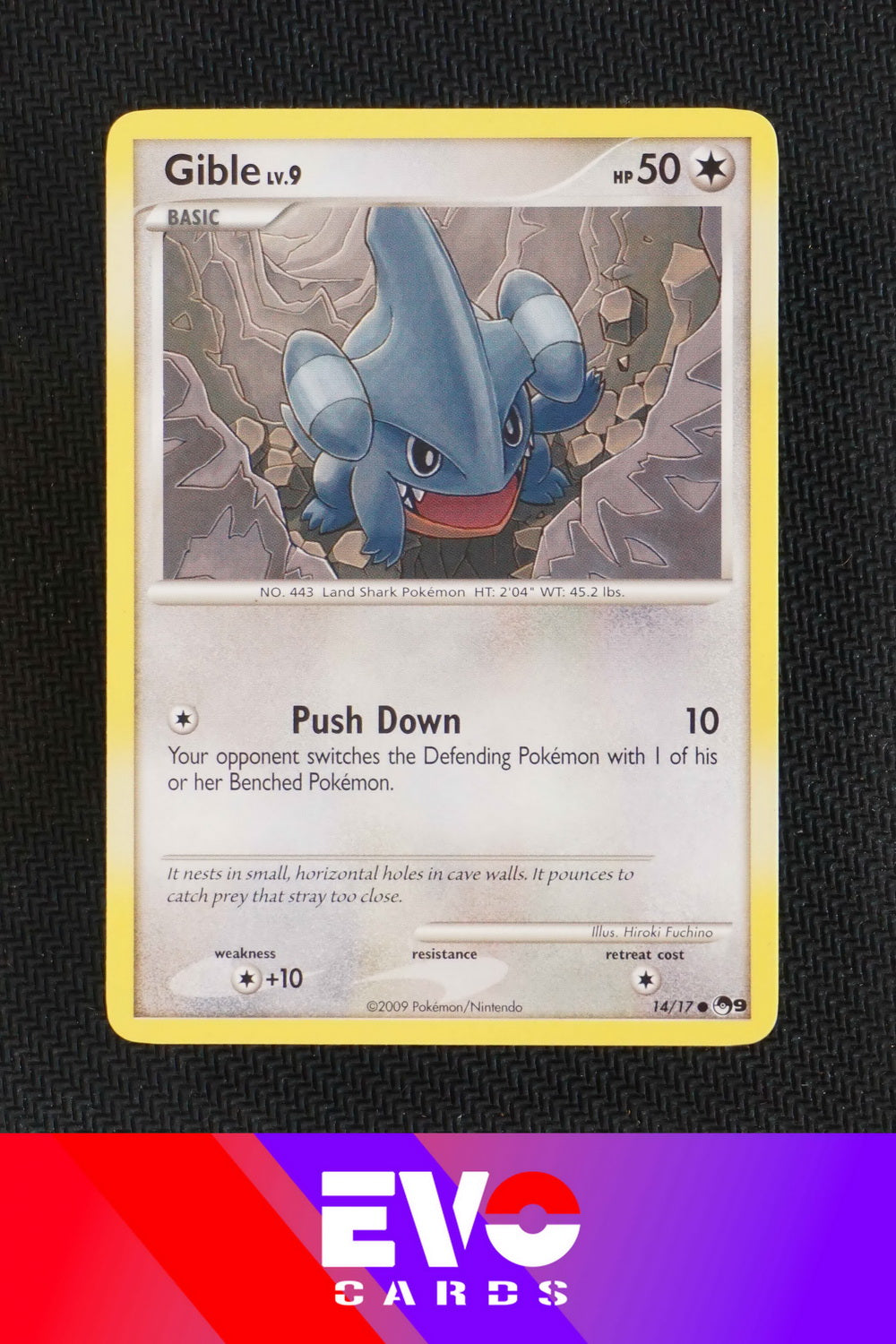 Gible 14/17 - Pop Series 9 - Excellent Gible 14/17 - Pop Series 9 - Excellent