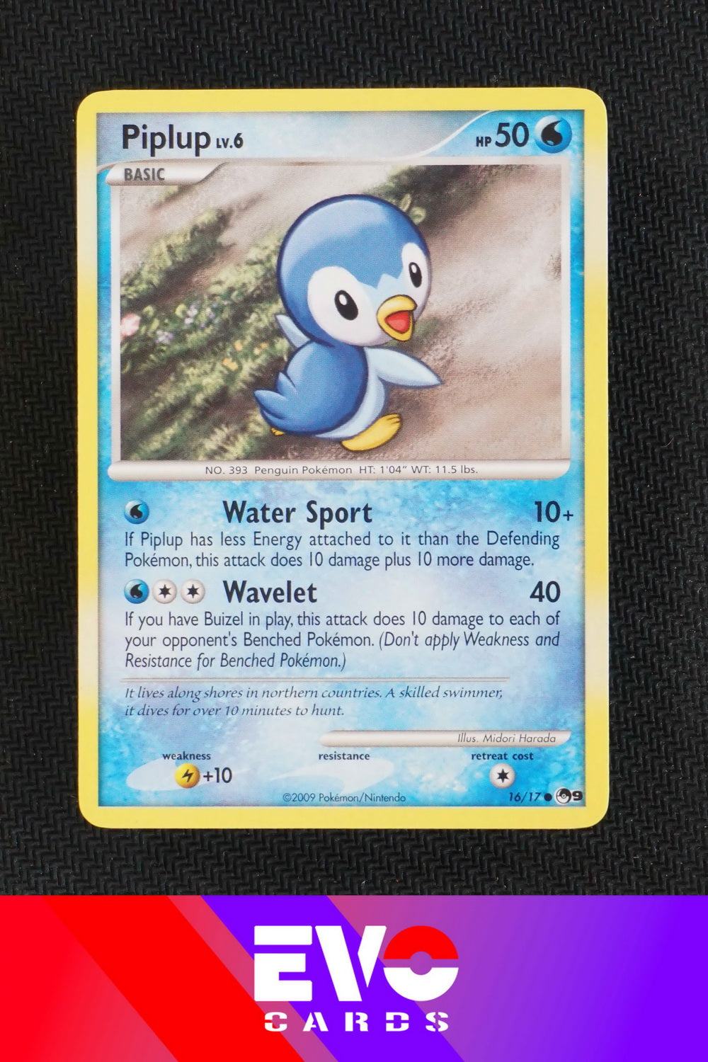Piplup 16/17 - Pop Series 9 - Excellent