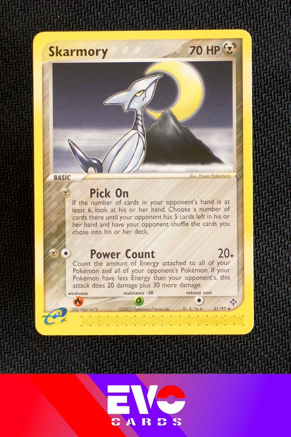 skarmory pokemon card price Skarmory 21/97 - ex Dragon