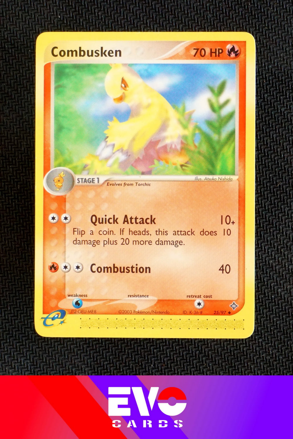 Combusken 25/97 - ex Dragon - Near Mint