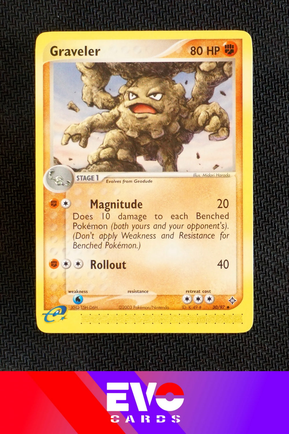 Graveler 30/97 - ex Dragon - Near Mint