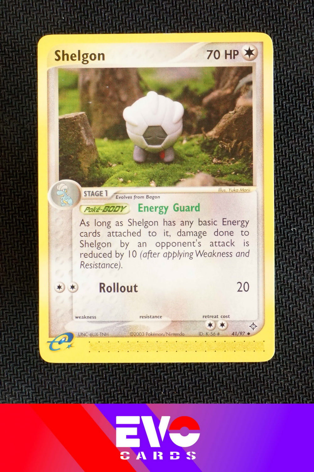 pokemon card shelgon Shelgon 41/97 - ex Dragon