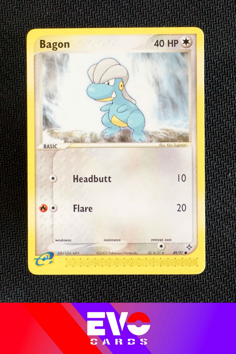 bagon pokemon card value Bagon 49/97 - ex Dragon