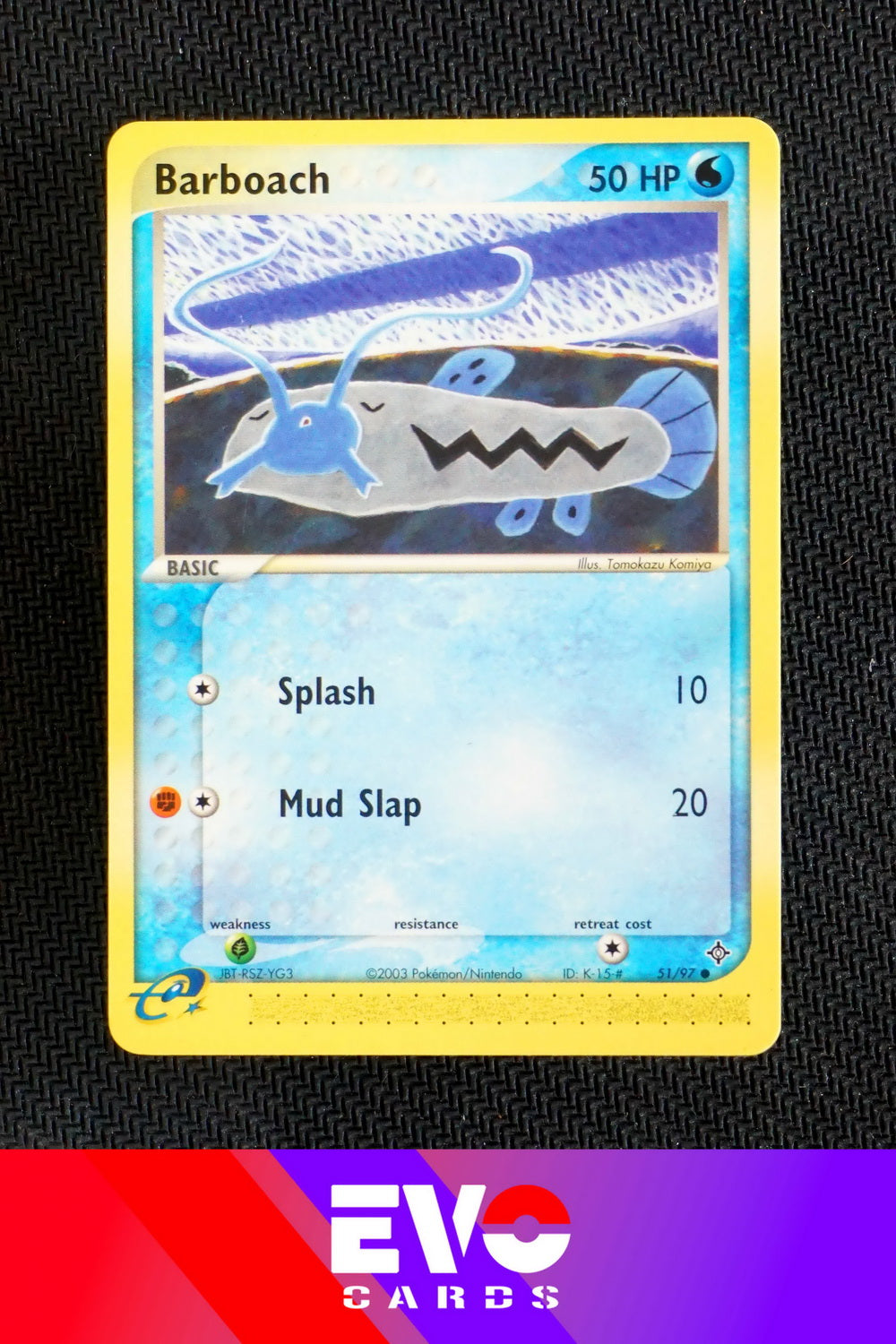 barboach pokemon card Barboach 51/97 - ex Dragon