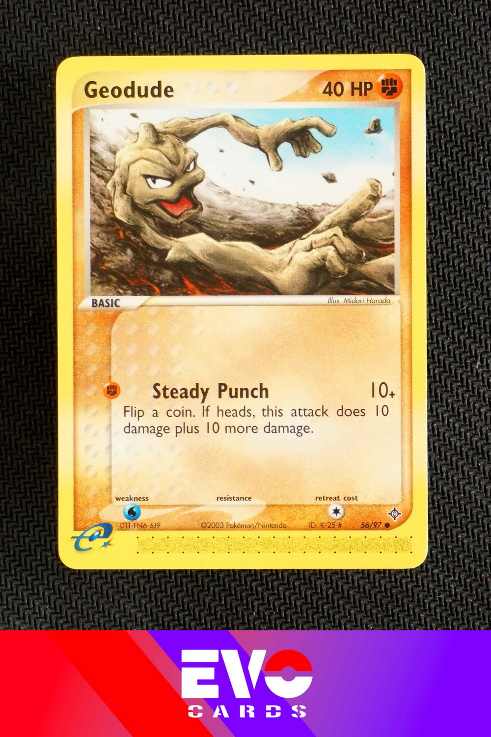 Geodude 56/97 - ex Dragon - Near Mint