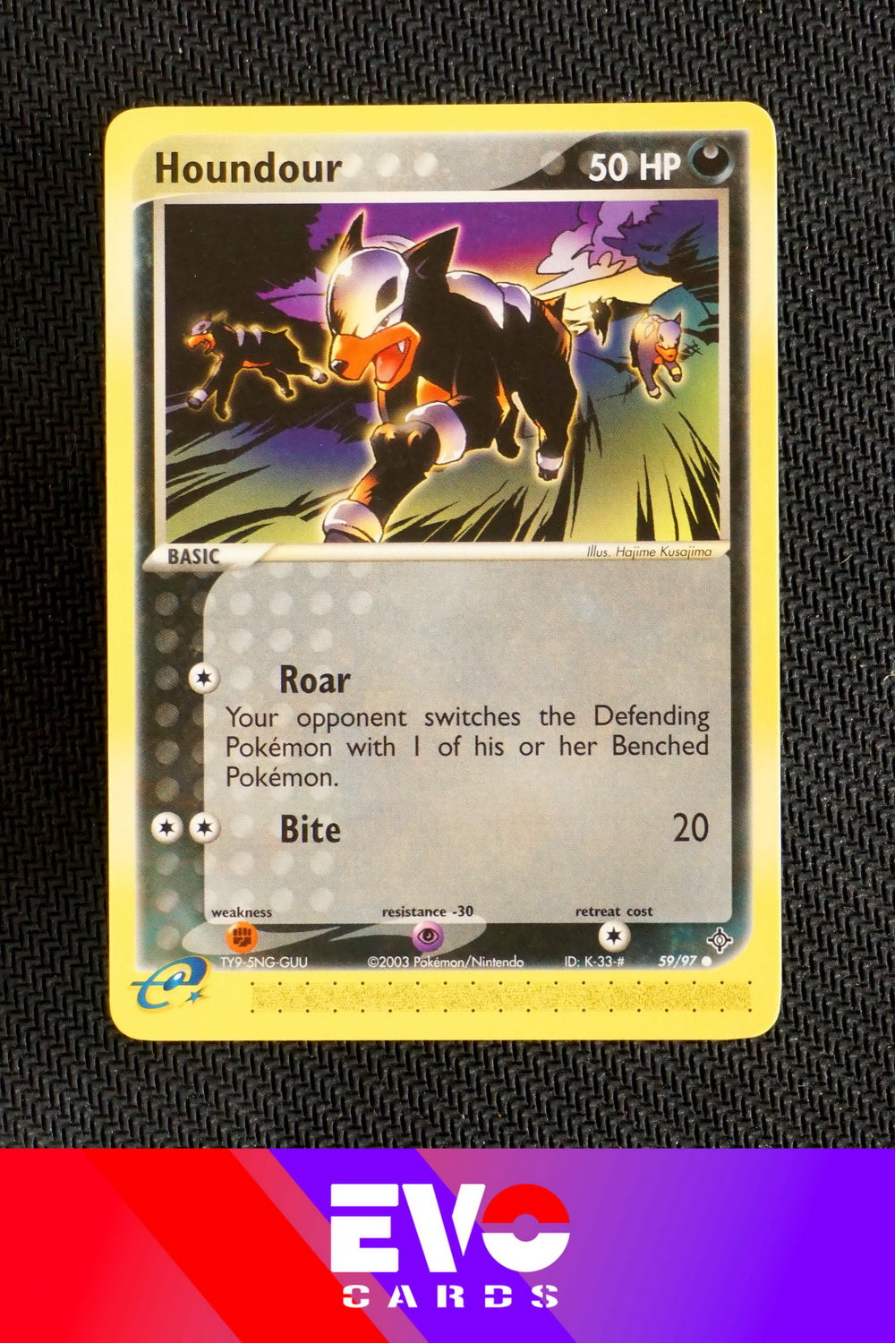 Houndour 59/97 - ex Dragon - Near Mint