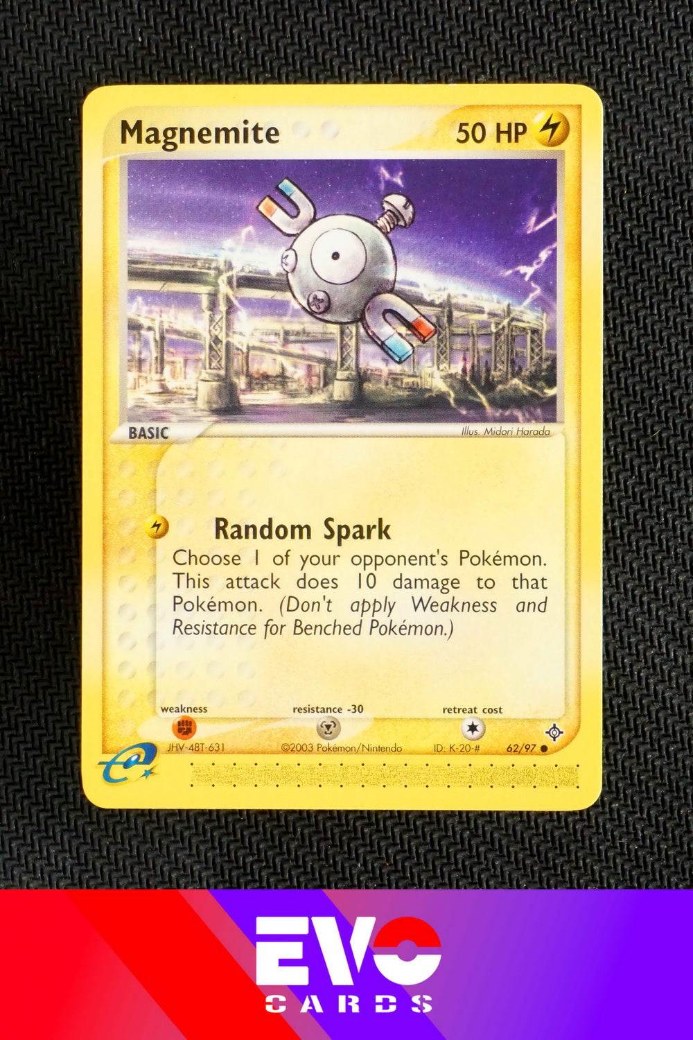 basic magnemite pokemon card value Magnemite 62/97 - ex Dragon