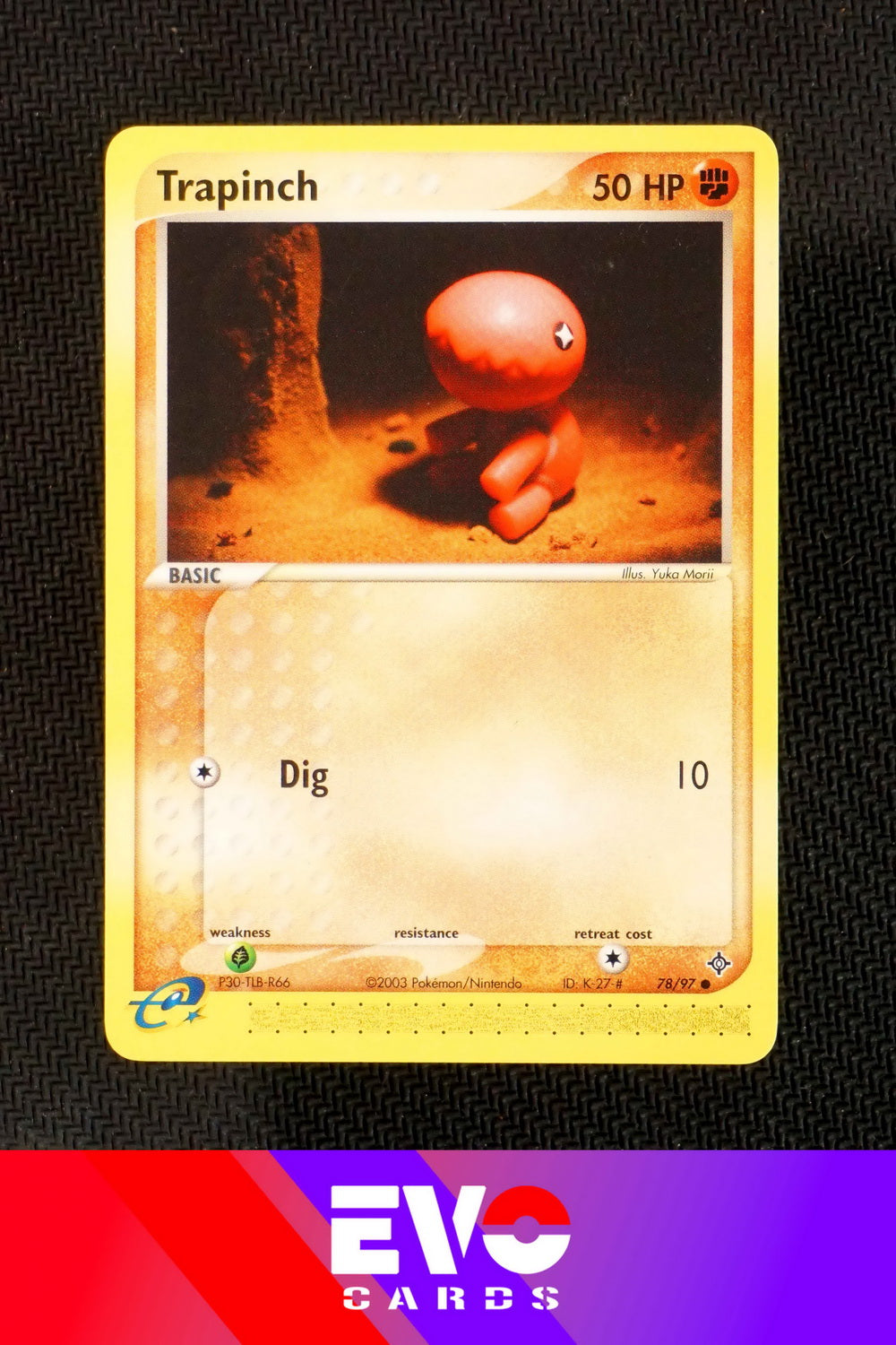 Trapinch 78/97 - ex Dragon - Excellent