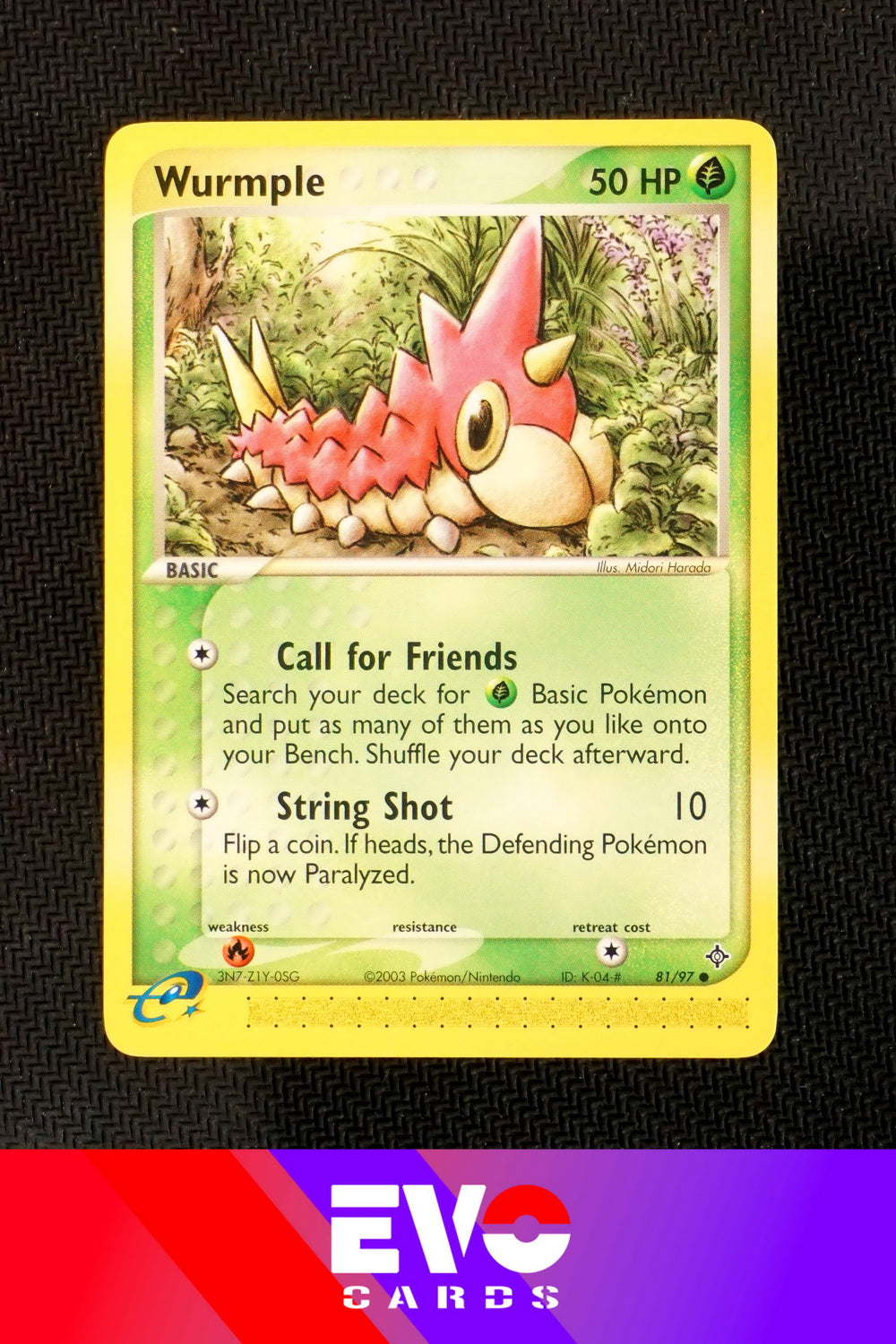 Wurmple 81/97 - ex Dragon