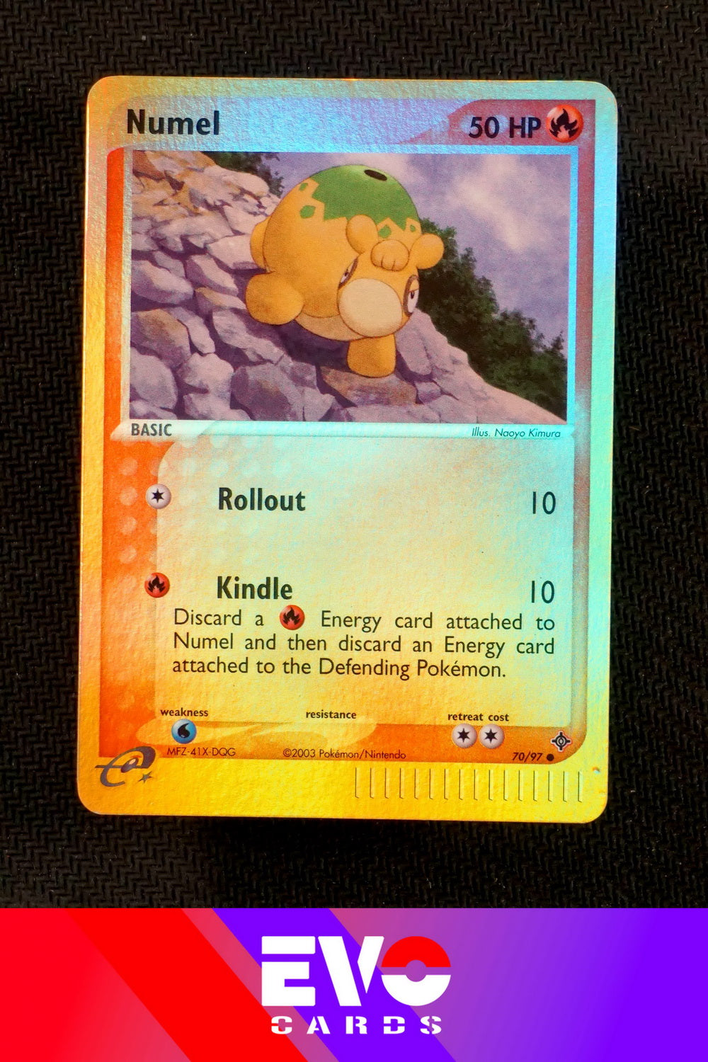 Numel 70/97 - ex Dragon - Reverse Holo - Very Good