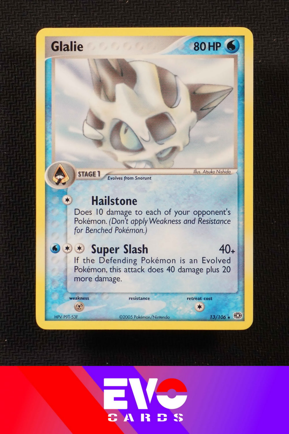 Glalie 13/106 - ex Emerald - Near Mint Glalie 13/106 - ex Emerald - Near Mint