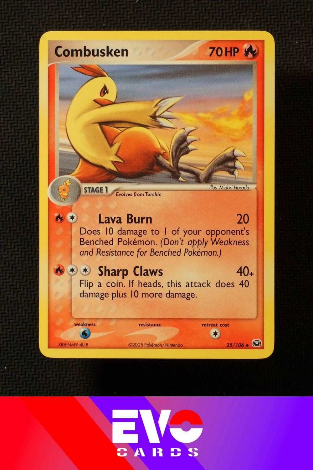 Combusken 25/106 - ex Emerald - Near Mint Combusken 25/106 - ex Emerald - Near Mint