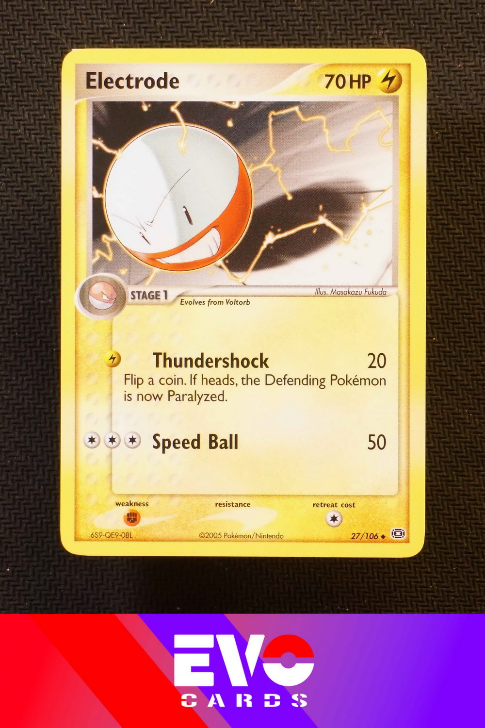 Electrode 27/106 - ex Emerald - Near Mint