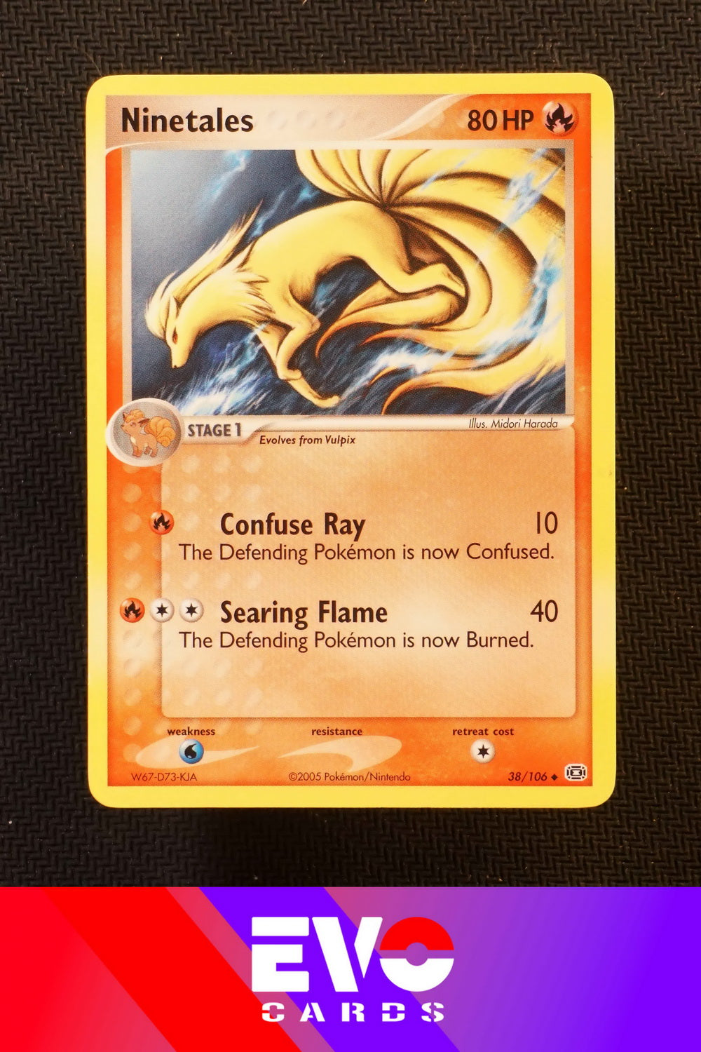 Ninetales 38/106 - ex Emerald - Near Mint