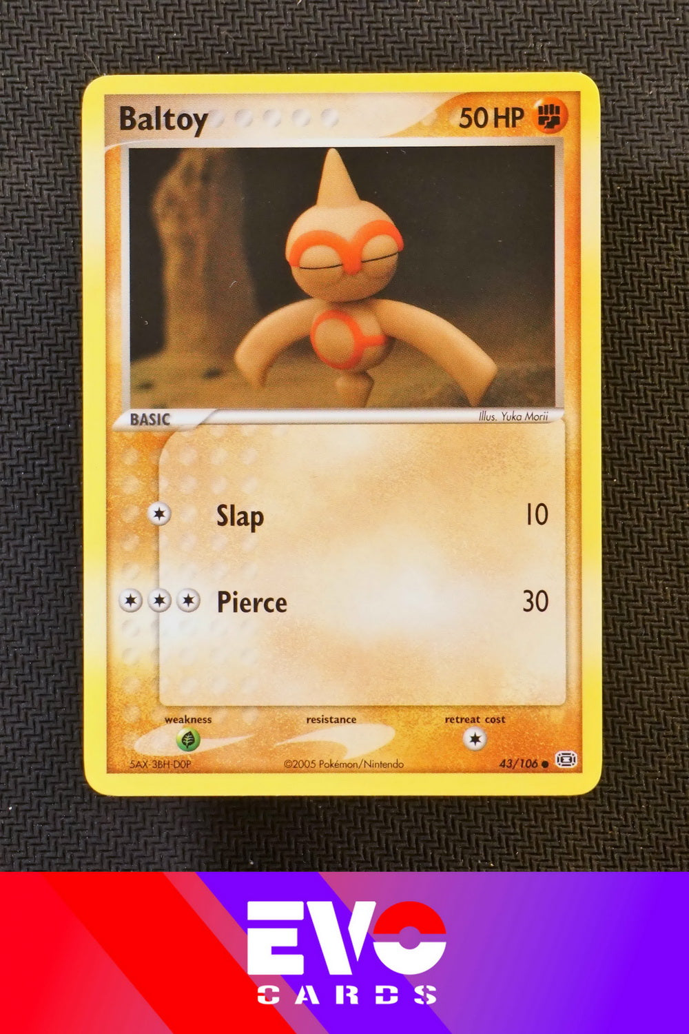 baltoy pokemon card price Baltoy 43/106 - ex Emerald